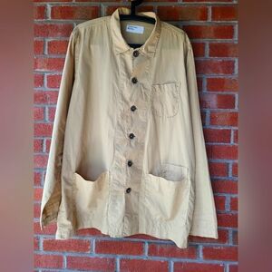 Men's Casual Button Down Shirt - Tan